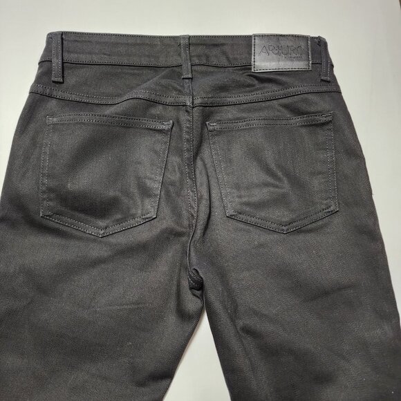 Arturo Denim Black Stretch Japanese Denim So Tough Skinny Jeans - Picture 3 of 8